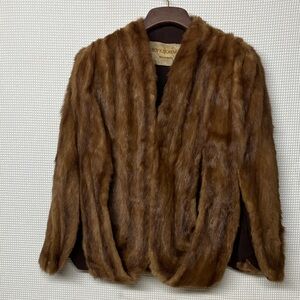 Roy H. Bjorkman Fur cape
